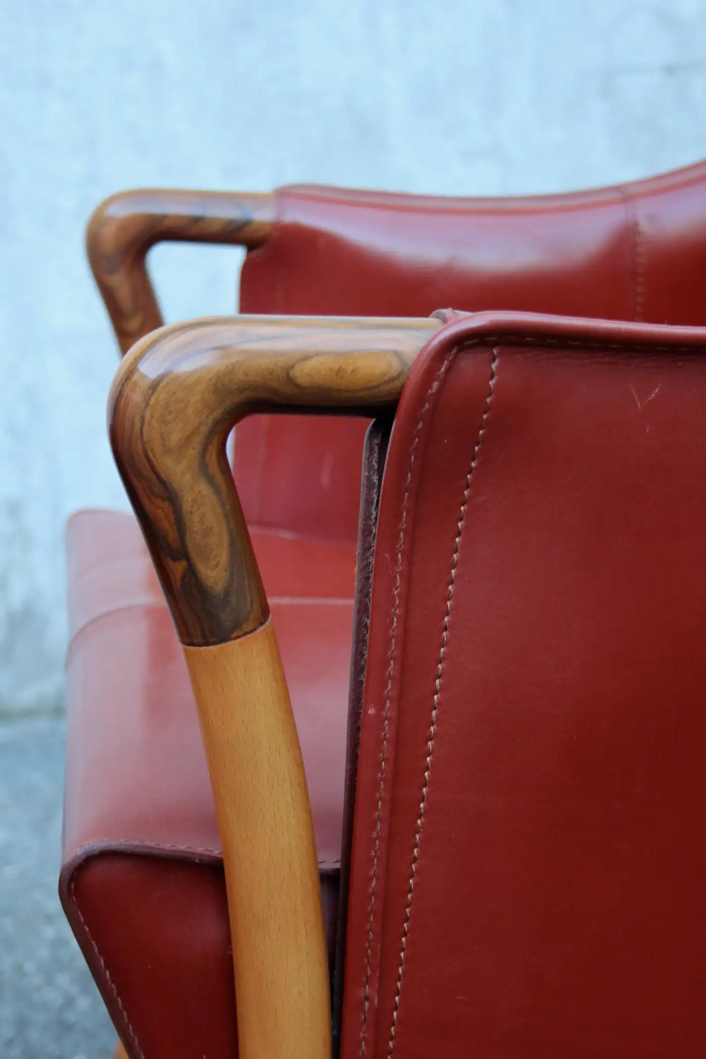 Chaises longues et pouf par Umberto Asnago, 1980 – Bild 4
